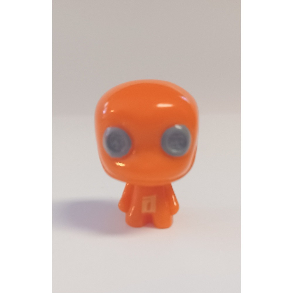Gogos Crazy Bones Series‎ 1 Angiru #8 Neon Orange Collectible Miniature Figure